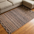 Muddy Mat® Nomad Washable Area Rugs for Living Room, Bedroom & Dining Room – Modern Soft Low Pile Non Slip Carpet – Pet Friendly Waterproof Foldable Rugs for Home