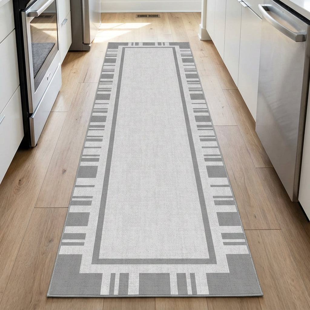 Muddy Mat® Trellis Washable Area Rugs for Living Room, Bedroom & Dining Room – Modern Soft Low Pile Non Slip Carpet – Pet Friendly Waterproof Foldable Rugs for Home
