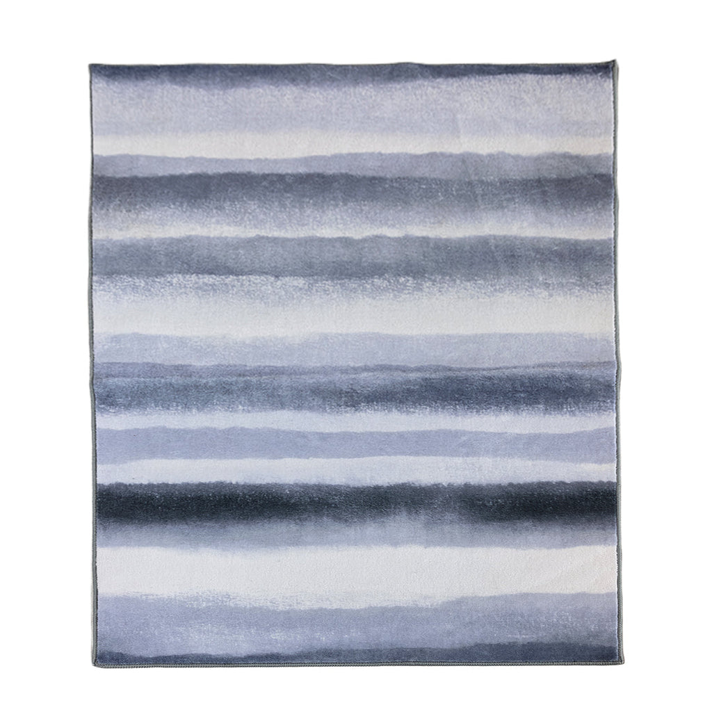 Muddy Mat® Mist Washable Area Rugs for Living Room, Bedroom & Dining Room – Modern Soft Low Pile Non Slip Carpet – Pet Friendly Waterproof Foldable Rugs for Home