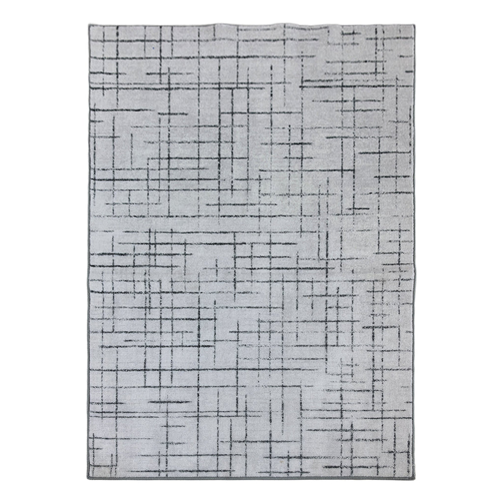 Muddy Mat® Strata Washable Area Rugs for Living Room, Bedroom & Dining Room – Modern Soft Low Pile Non Slip Carpet – Pet Friendly Waterproof Foldable Rugs for Home