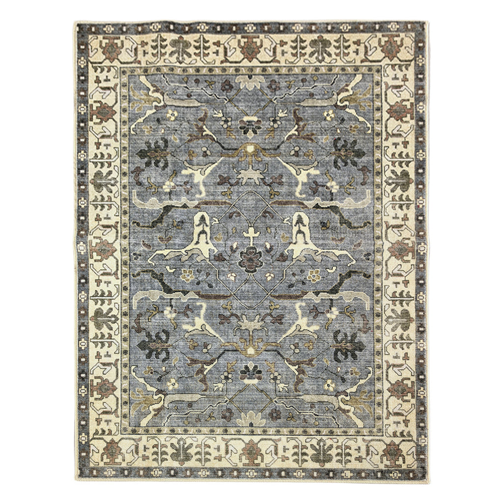 Muddy Mat® Duskfall Washable Area Rugs for Living Room, Bedroom & Dining Room – Modern Soft Low Pile Non Slip Carpet – Pet Friendly Waterproof Foldable Rugs for Home